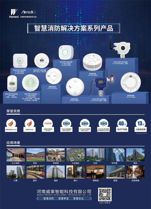 汉威科技集团威果科技-智慧消防解决方案系列产品